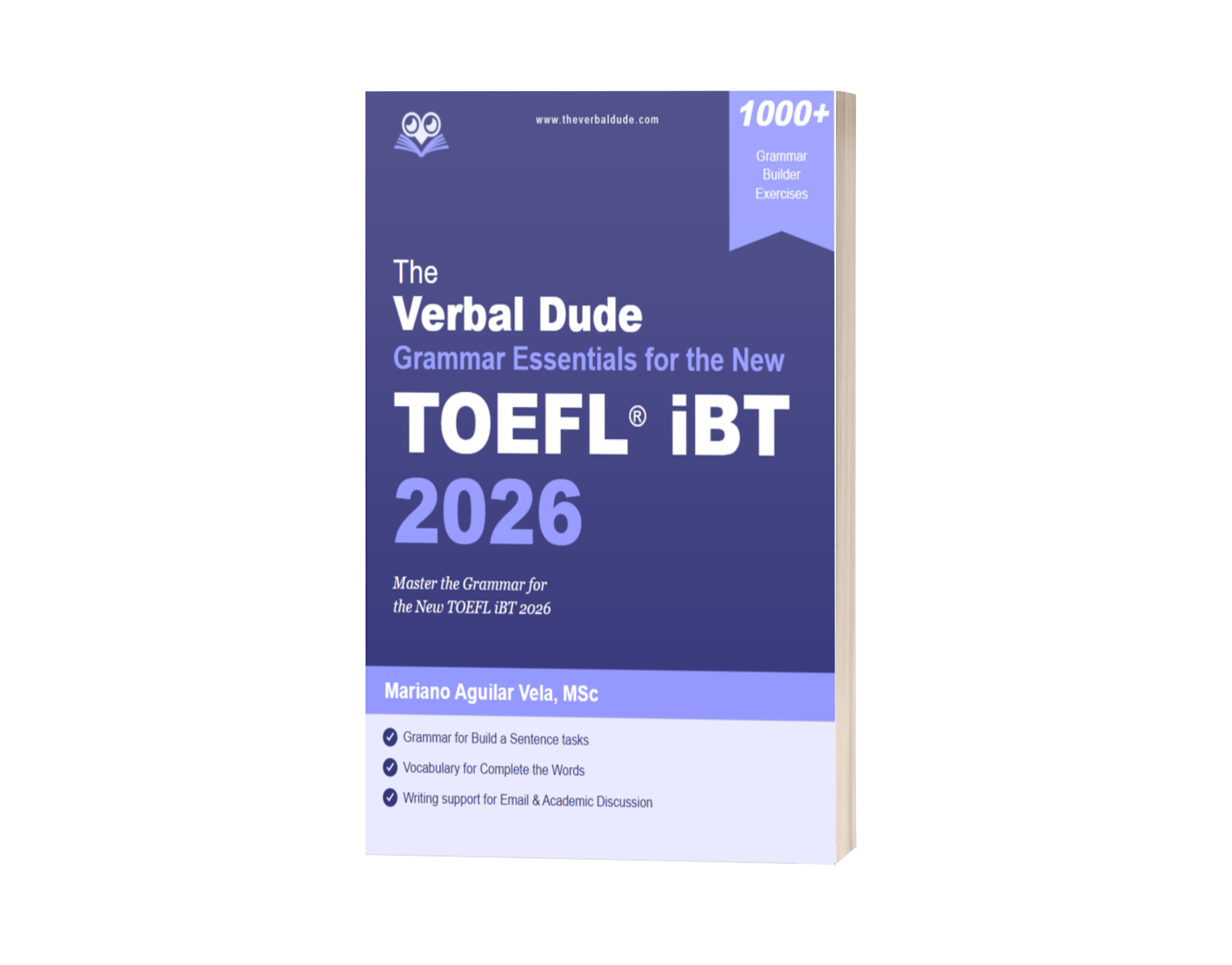 The Verbal Dude Grammar Essentials for the New TOEFL iBT 2026
